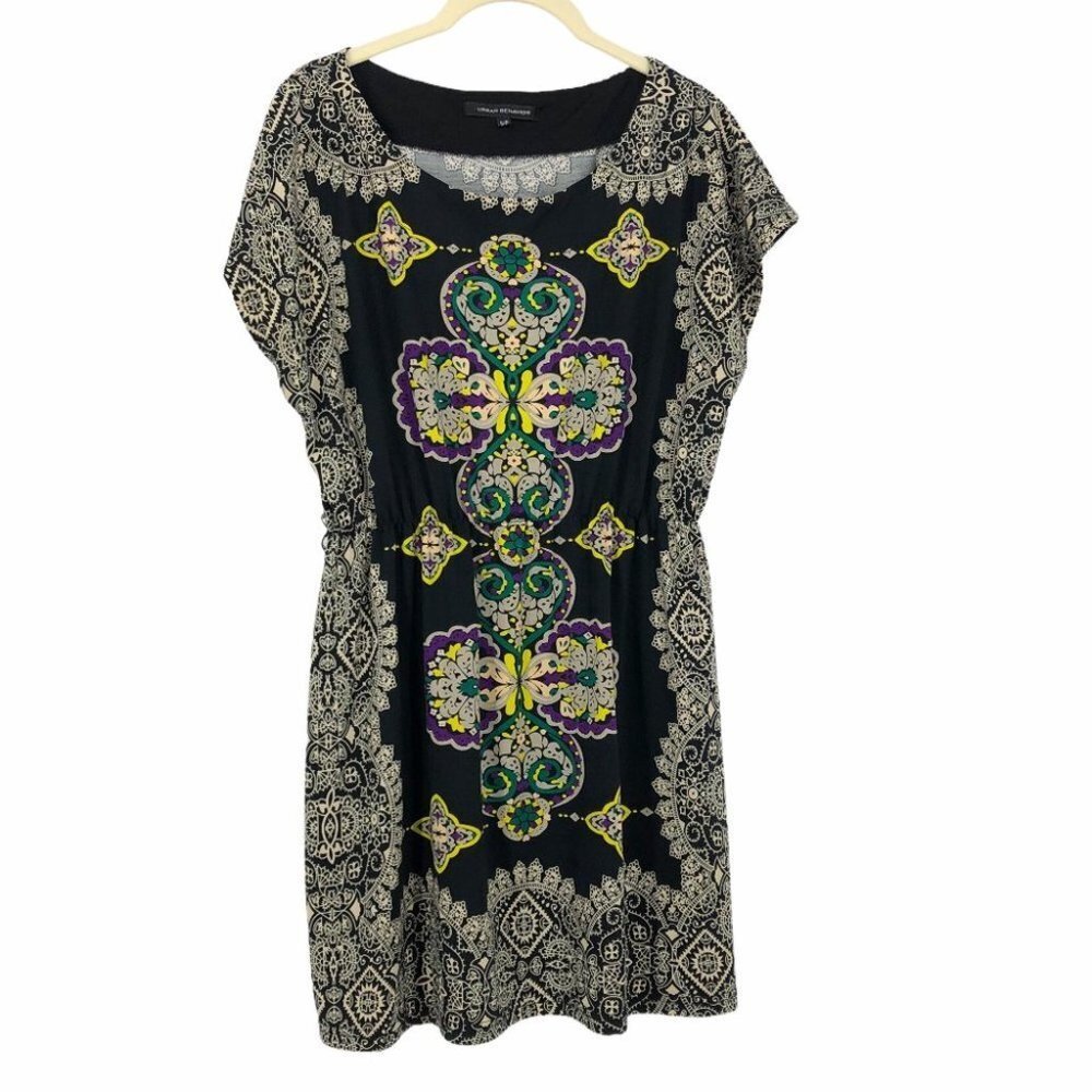 Urban  Behavior Bubble Hem Spring Floral tunic